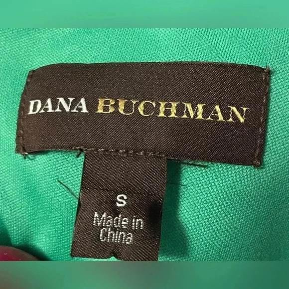 Dana Buchman sleeveless animal print satin knee length dress - Picture 7 of 7